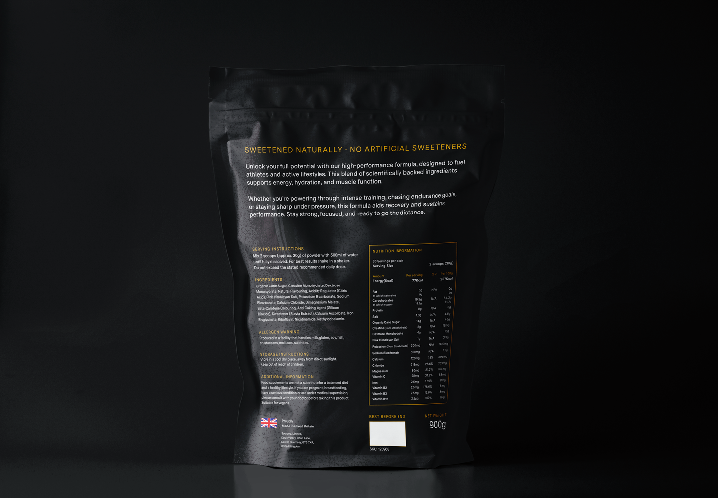 Creatine Monohydrate + Electrolytes Formulation (monthly subscription)