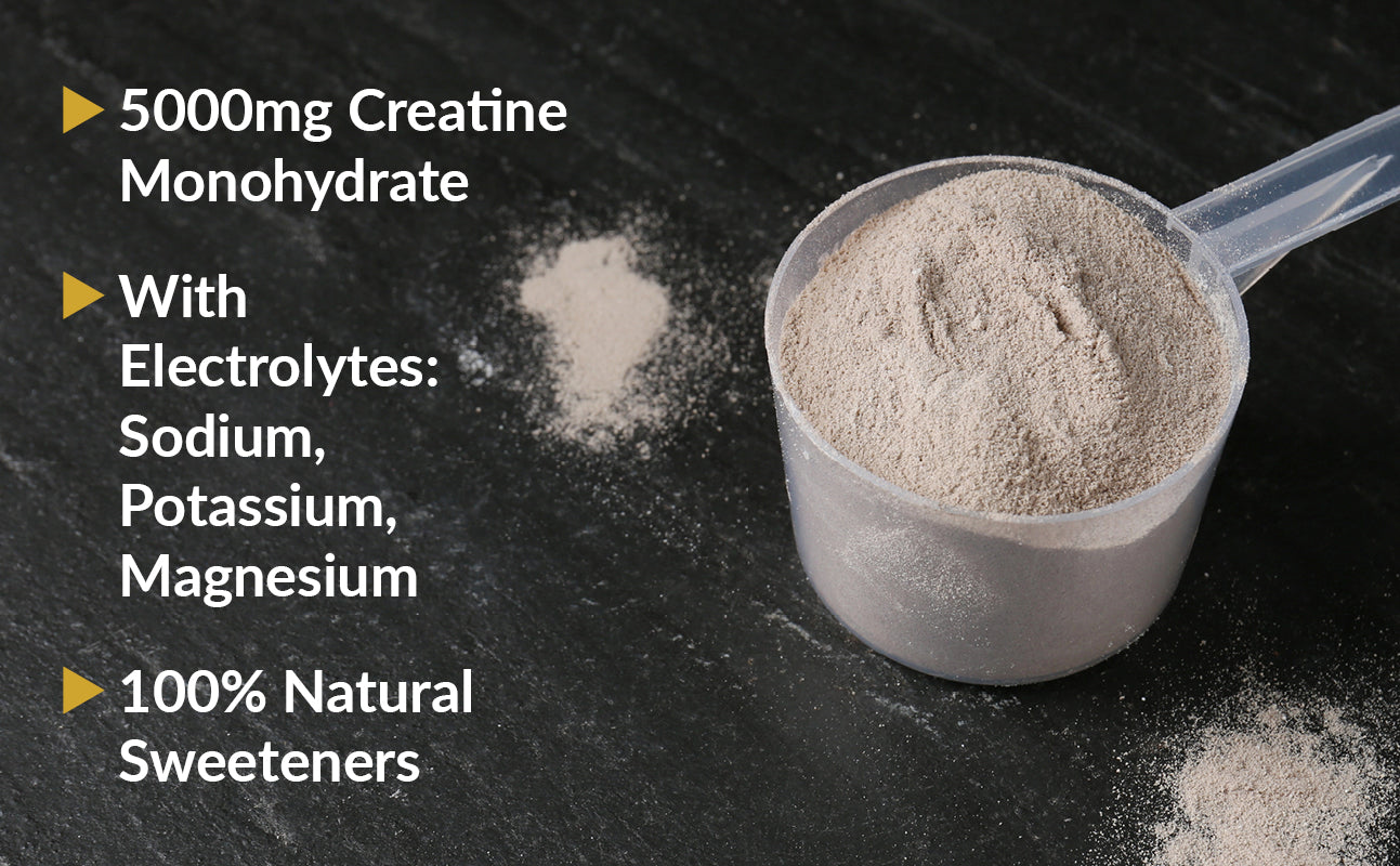 Creatine Monohydrate + Electrolytes Formulation